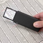 Slide-out Magnifier 5x Carson LP-66 with LED
