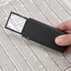 Slide-out Magnifier 5x Carson LP-66 with LED