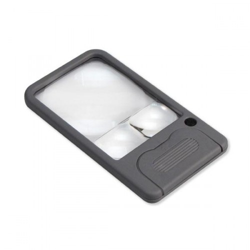 Carson 3-in-1 LED Lighted Hands-Free Hobby Magnifier